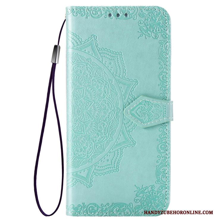 Huawei Y7 2019 All Inclusive Anti-fall Bescherming Hoesje Rose Goud Telefoon Leren Etui