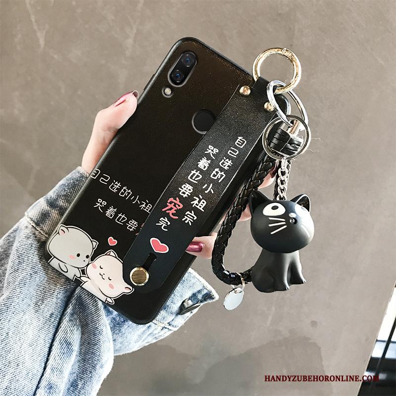 Huawei Y7 2019 Jeugd Persoonlijk Scheppend Hoesje Telefoon Mooie Siliconen Zwart