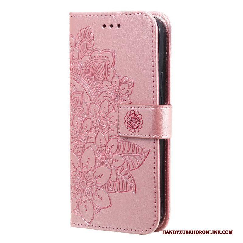 Leren Hoesje voor Motorola Edge 20 Pro Mandala