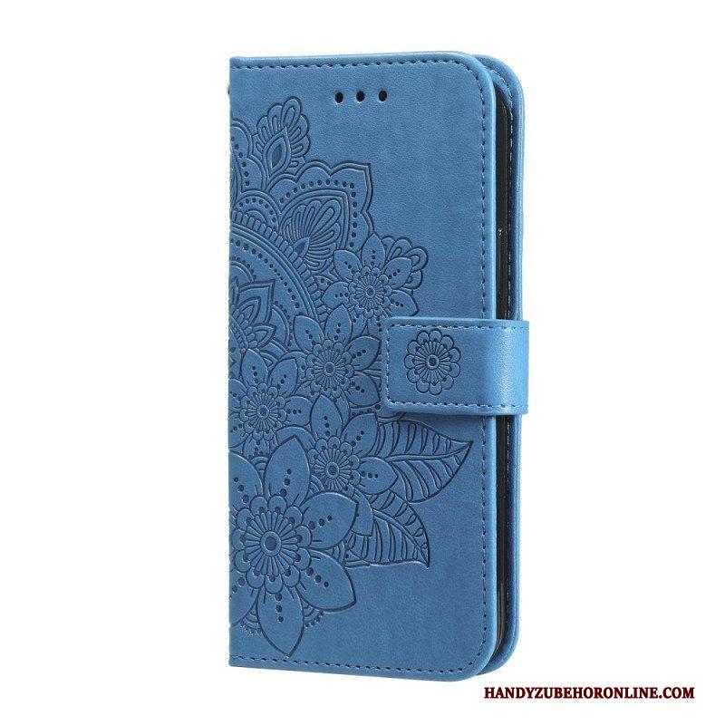 Leren Hoesje voor Motorola Edge 20 Pro Mandala