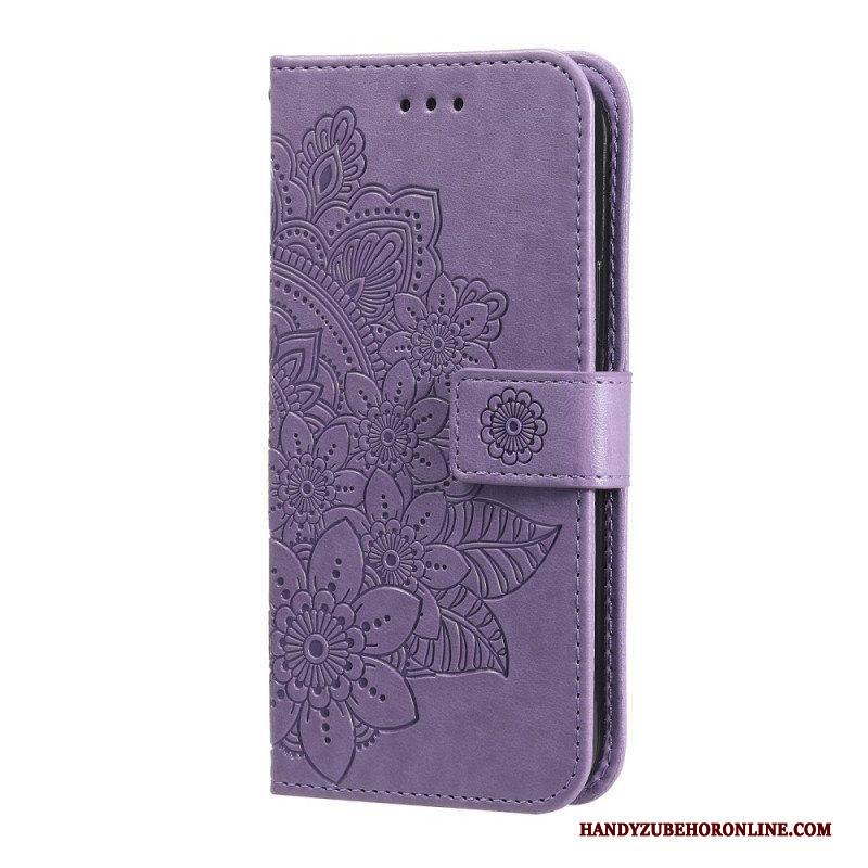 Leren Hoesje voor Motorola Edge 20 Pro Mandala