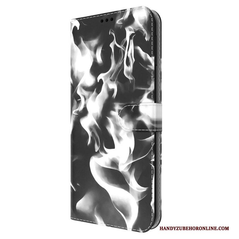 Leren Hoesje voor Samsung Galaxy A53 5G Abstract Patroon