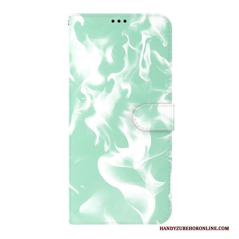 Leren Hoesje voor Samsung Galaxy S22 Plus 5G Abstract Patroon