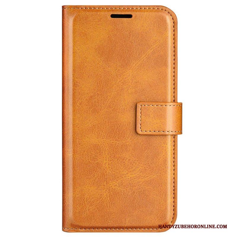 Leren Hoesje voor Samsung Galaxy S23 5G Stijl Leer Kleur