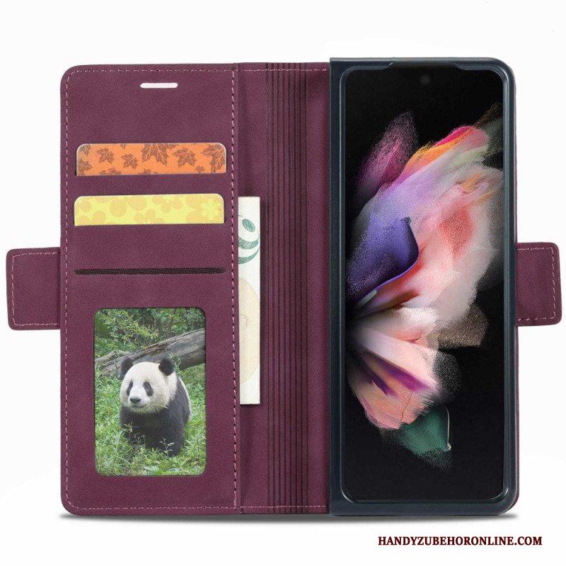 Leren Hoesje voor Samsung Galaxy Z Fold 4 Forwenw F3-serie