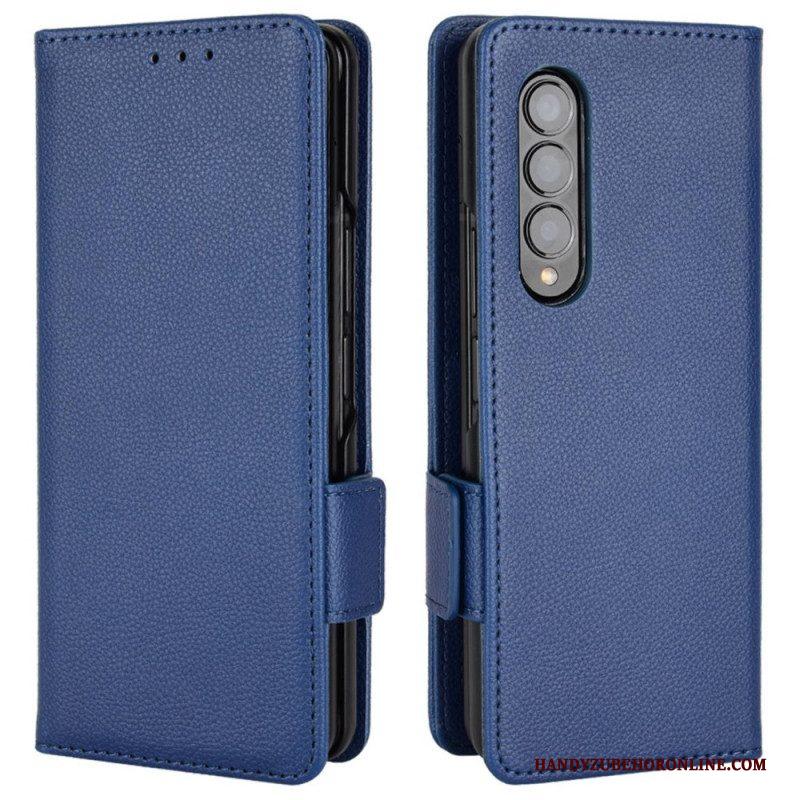 Leren Hoesje voor Samsung Galaxy Z Fold 4 Kunstleer Winston