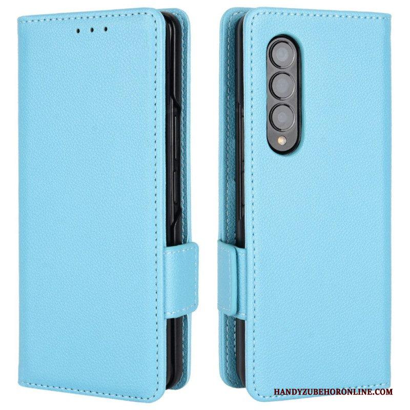 Leren Hoesje voor Samsung Galaxy Z Fold 4 Kunstleer Winston