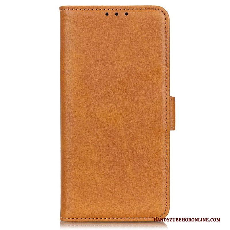 Leren Hoesje voor Sony Xperia 1 IV Dubbele Sluiting