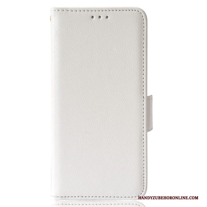 Leren Hoesje voor Sony Xperia 1 IV Traditionele Litchi-leerstijl
