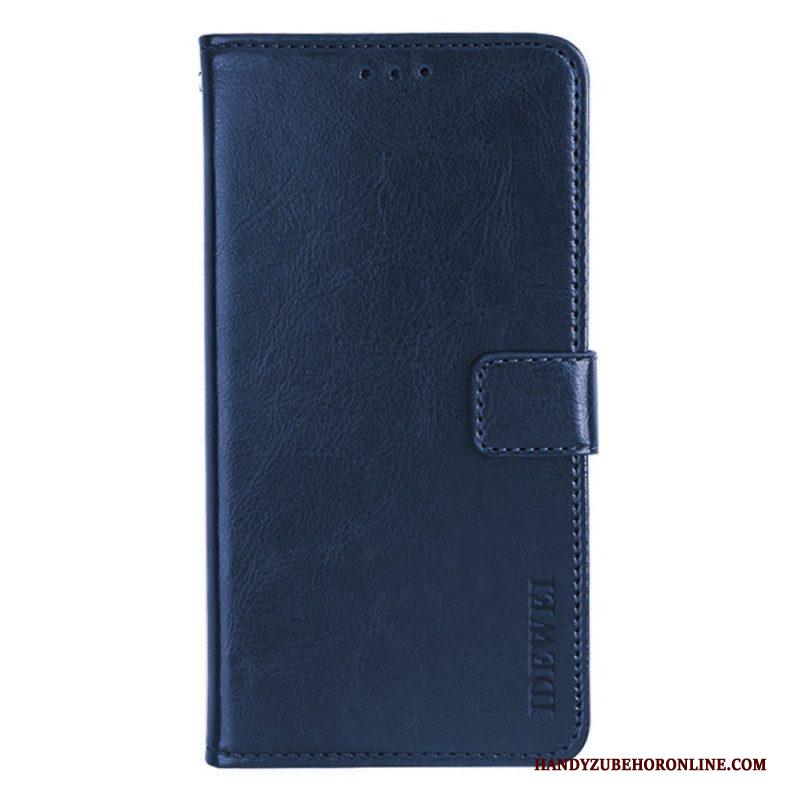 Leren Hoesje voor Xiaomi 12 Pro Imitatieleer Idewei
