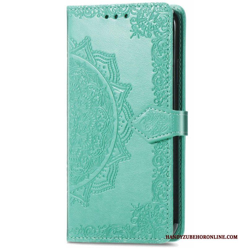 Leren Hoesje voor Xiaomi 12 Pro Mandala Middeleeuwen