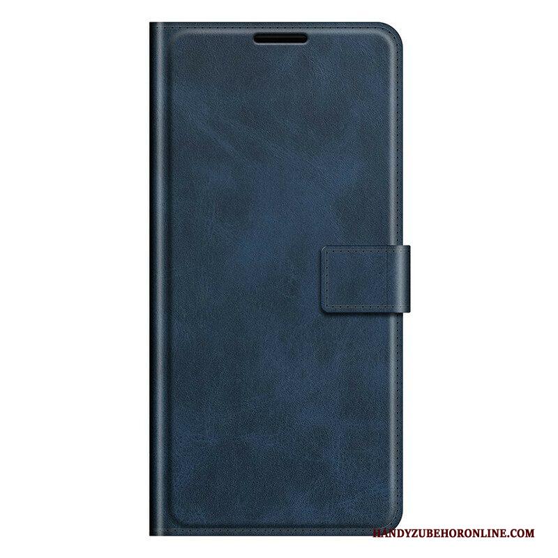 Leren Hoesje voor iPhone 13 Pro Max Slank Extreem Leereffect