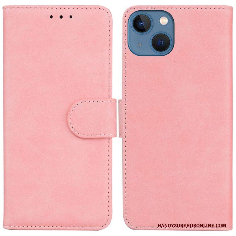 Leren Hoesje voor iPhone 14 Plus Stijl Lederen Couture