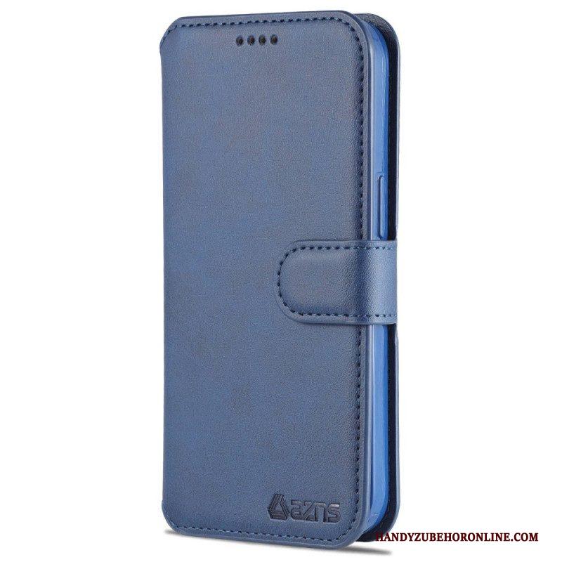 Leren Hoesje voor iPhone 14 Pro Azns Kunstleer