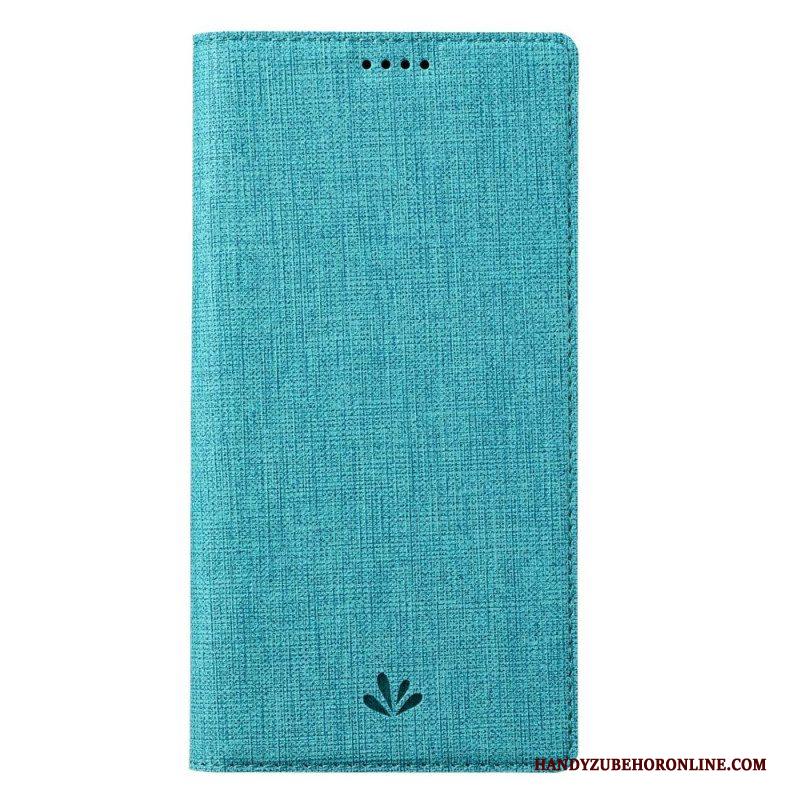 Leren Hoesje voor iPhone 14 Pro Getextureerde Vili Dmx-serie