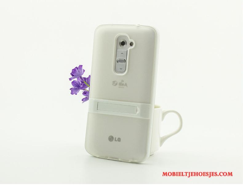 Lg G2 Mobiele Telefoon Bescherming Blauw Schrobben Zacht Lichte En Dun Hoesje Telefoon