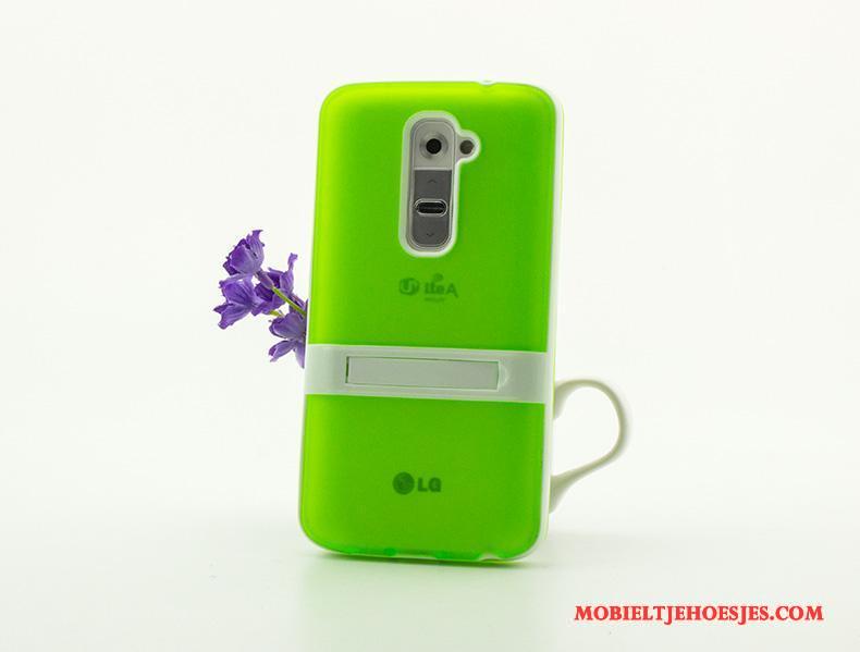 Lg G2 Mobiele Telefoon Bescherming Blauw Schrobben Zacht Lichte En Dun Hoesje Telefoon