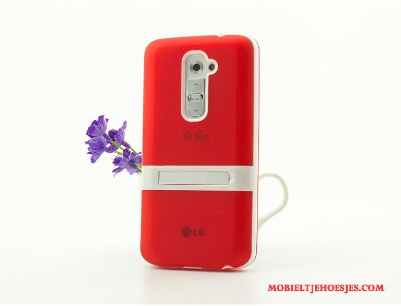 Lg G2 Mobiele Telefoon Bescherming Blauw Schrobben Zacht Lichte En Dun Hoesje Telefoon