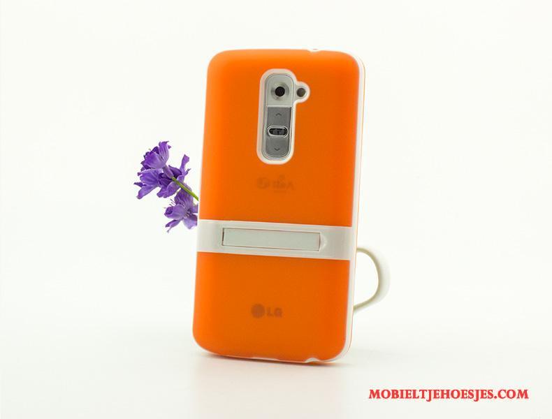 Lg G2 Mobiele Telefoon Bescherming Blauw Schrobben Zacht Lichte En Dun Hoesje Telefoon