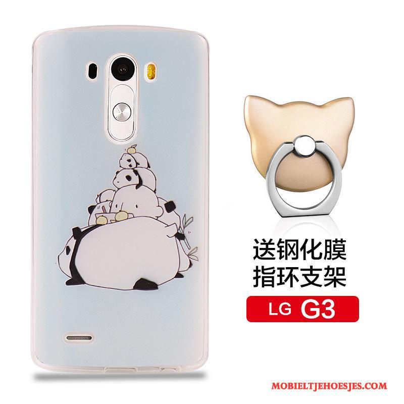 Lg G3 Bescherming Anti-fall Roze Hoesje Telefoon Zacht Siliconenhoesje Mobiele Telefoon