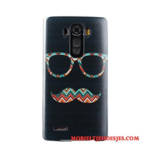 Lg G4 Geschilderd Hard Hoesje Telefoon Mobiele Telefoon Blauw Bescherming