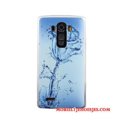 Lg G4 Geschilderd Hard Hoesje Telefoon Mobiele Telefoon Blauw Bescherming