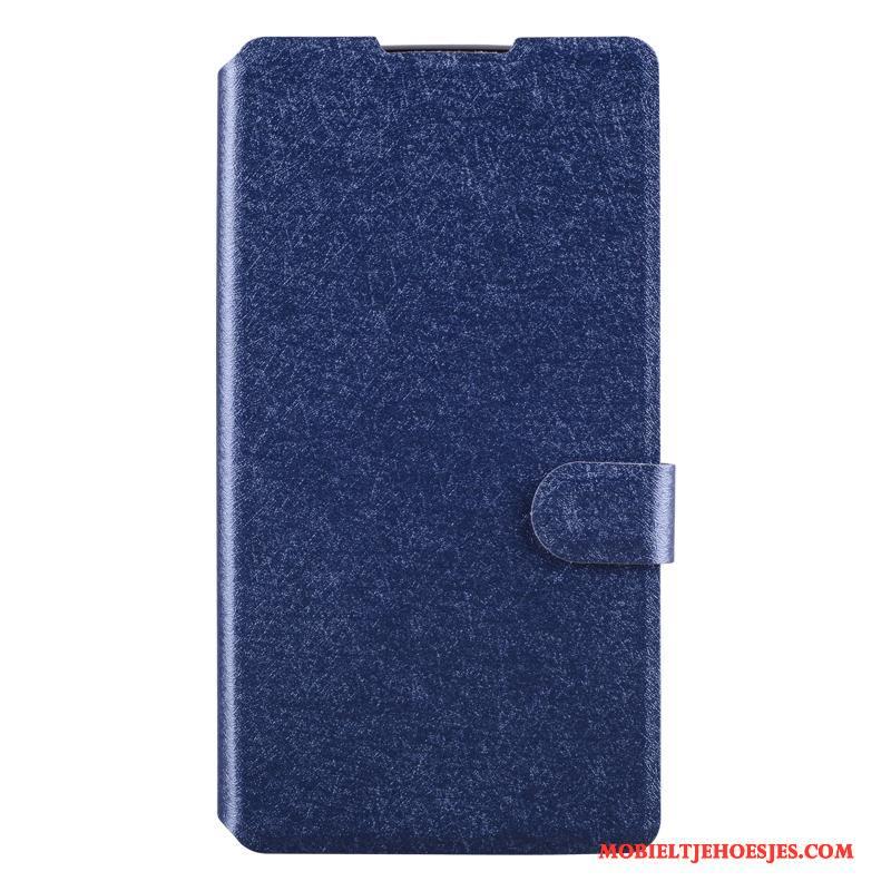 Lg G4 Hoes Purper Folio Mobiele Telefoon Hoesje Telefoon Bescherming Leren Etui