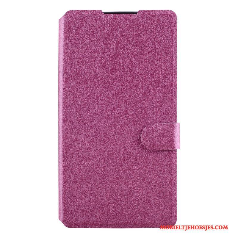 Lg G4 Hoes Purper Folio Mobiele Telefoon Hoesje Telefoon Bescherming Leren Etui