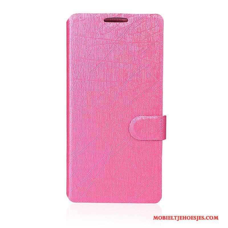 Lg G4 Hoes Purper Folio Mobiele Telefoon Hoesje Telefoon Bescherming Leren Etui