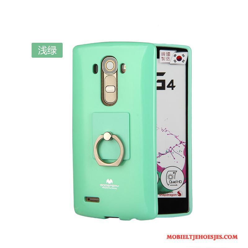 Lg G4 Hoesje Dun Zacht Groen Anti-fall Bescherming Siliconen Hoes