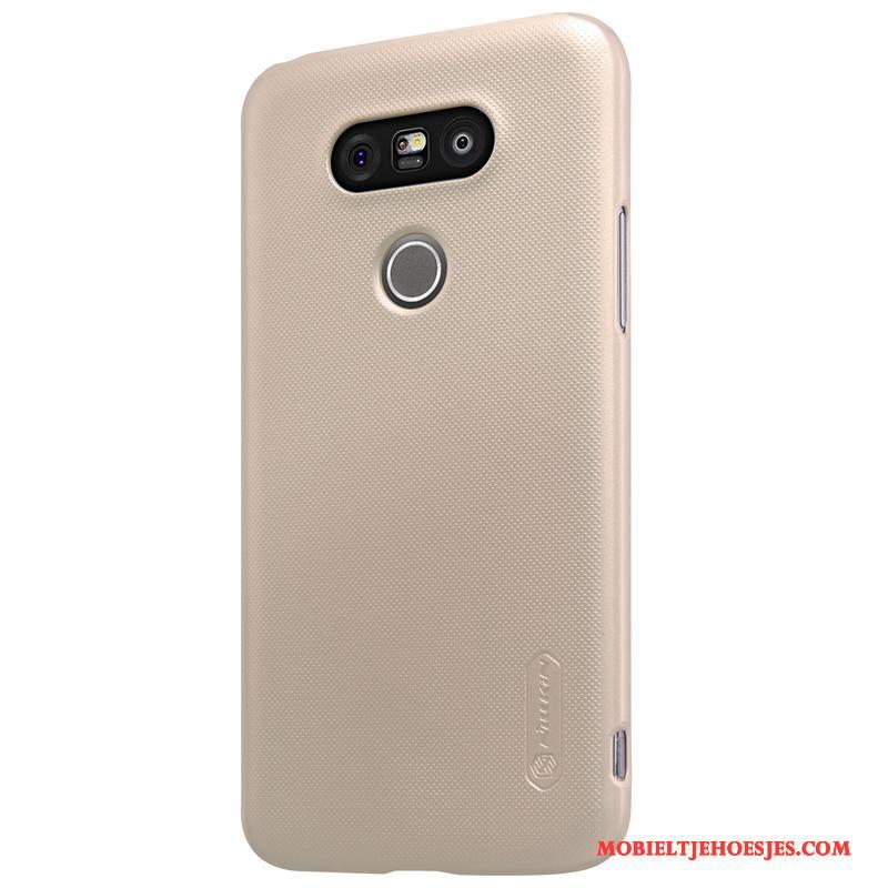 Lg G5 Mobiele Telefoon Hoesje Telefoon Schrobben Bescherming Rose Goud