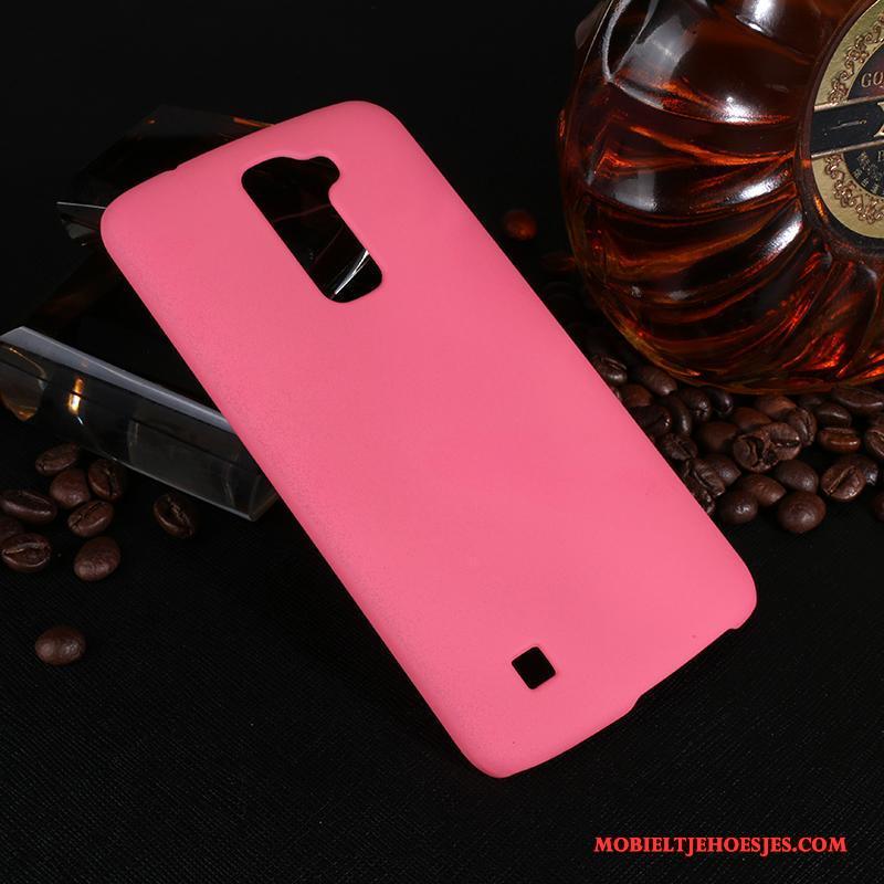 Lg K10 Roze Mobiele Telefoon Hoesje Bescherming Schrobben Hard Telefoon