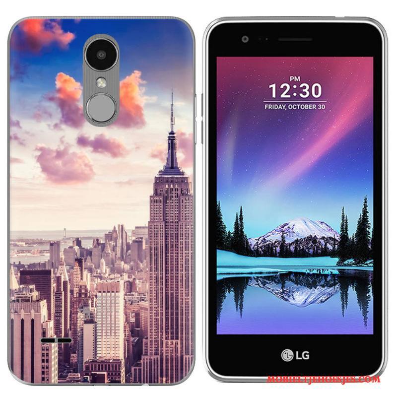 Lg K4 2017 Siliconenhoesje Landschap Mobiele Telefoon Europa Groen Hoesje Telefoon Scheppend