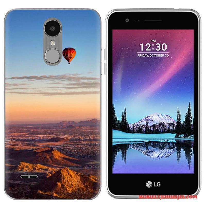 Lg K4 2017 Siliconenhoesje Landschap Mobiele Telefoon Europa Groen Hoesje Telefoon Scheppend