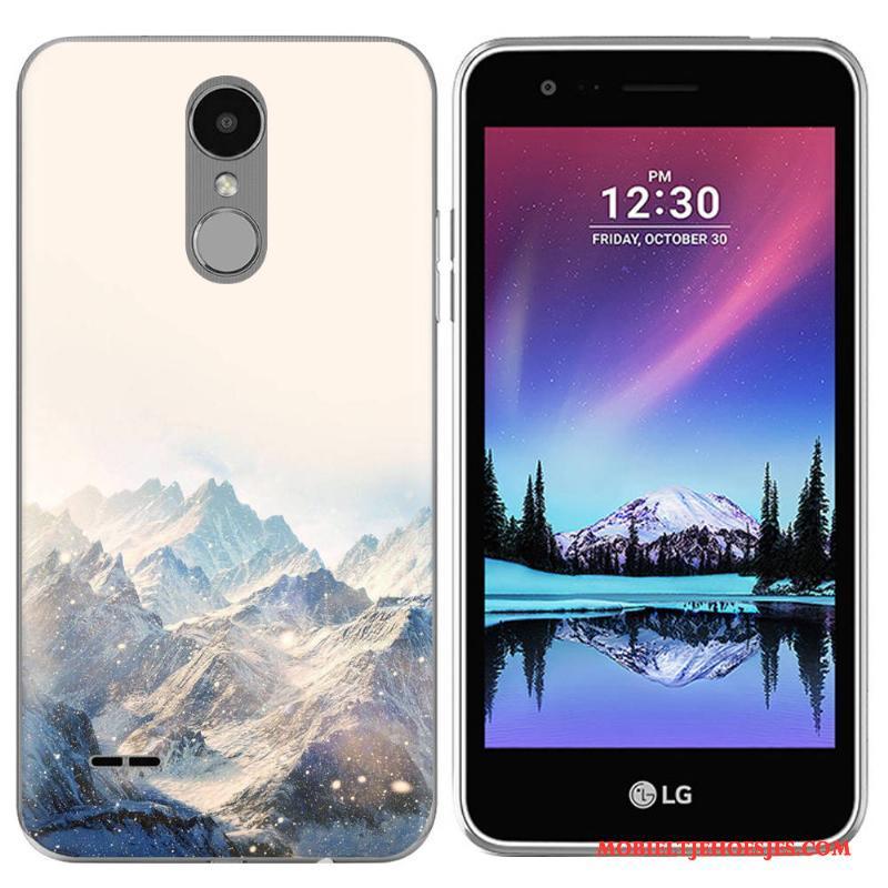 Lg K4 2017 Siliconenhoesje Landschap Mobiele Telefoon Europa Groen Hoesje Telefoon Scheppend