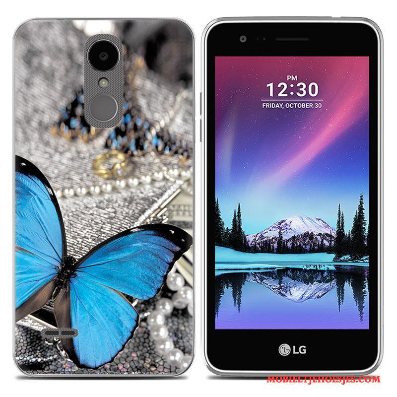 Lg K8 2017 Hoes Hoesje Telefoon Blauw Bescherming Nieuw All Inclusive Spotprent