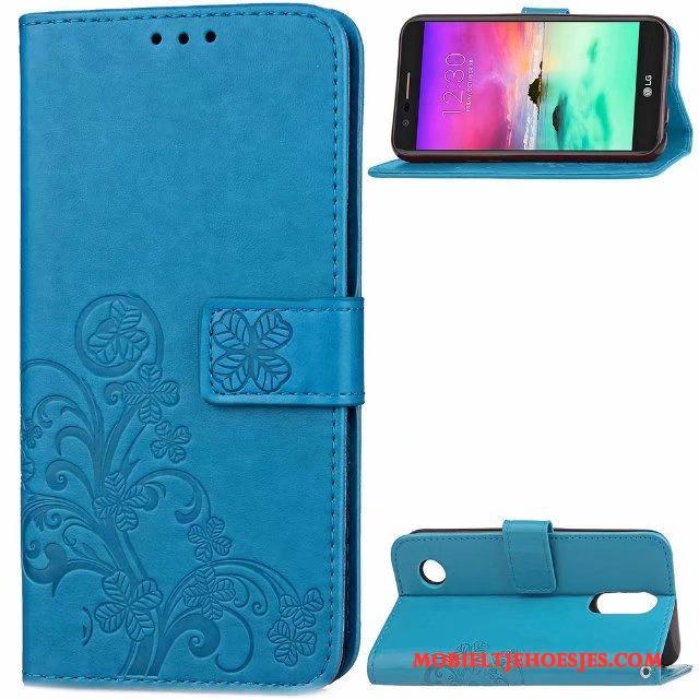 Lg K8 2017 Hoesje Telefoon Trend Mobiele Telefoon Anti-fall Folio Hanger Bescherming