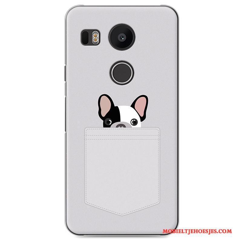 Lg Nexus 5x Geschilderd Hoesje Mooie Spotprent Telefoon Geel Mobiele Telefoon