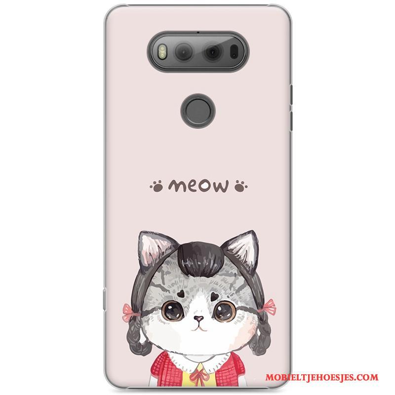 Lg V20 Anti-fall Hard Hoes Mobiele Telefoon Grijs Hoesje Dun