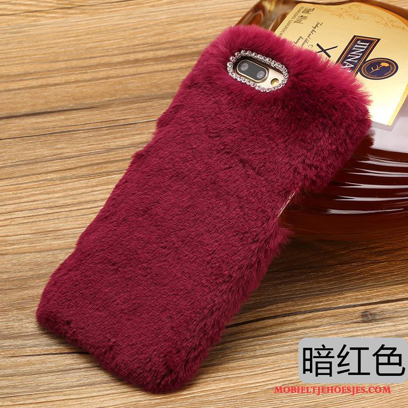 Lg V20 Hoesje Bescherming Rood Trendy Merk Anti-fall Dun Hoes Super Schattig