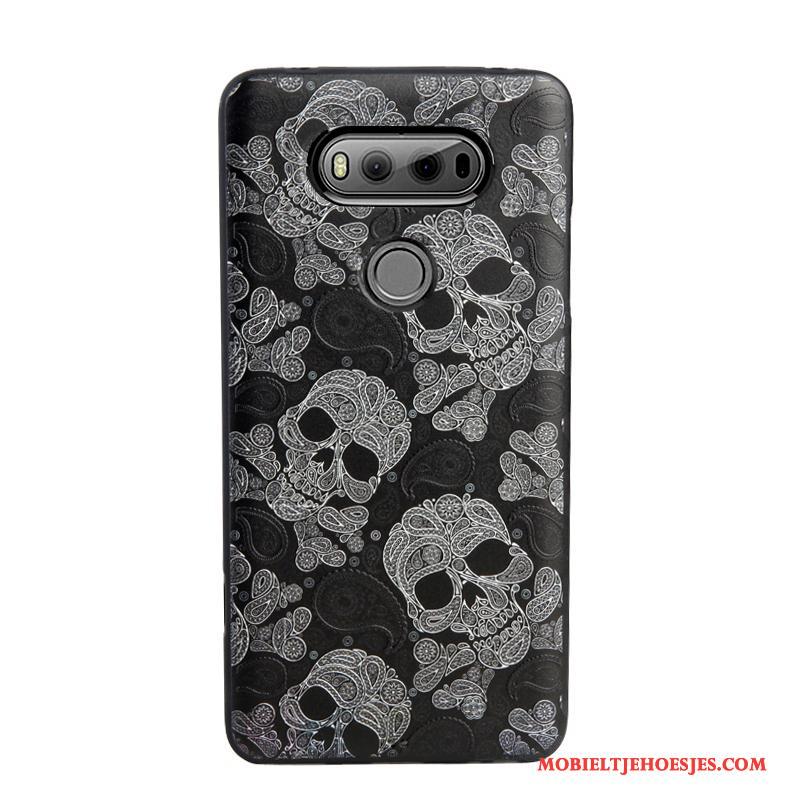 Lg V20 Hoesje Mobiele Telefoon Hoes Zacht Hanger Anti-fall All Inclusive Siliconen