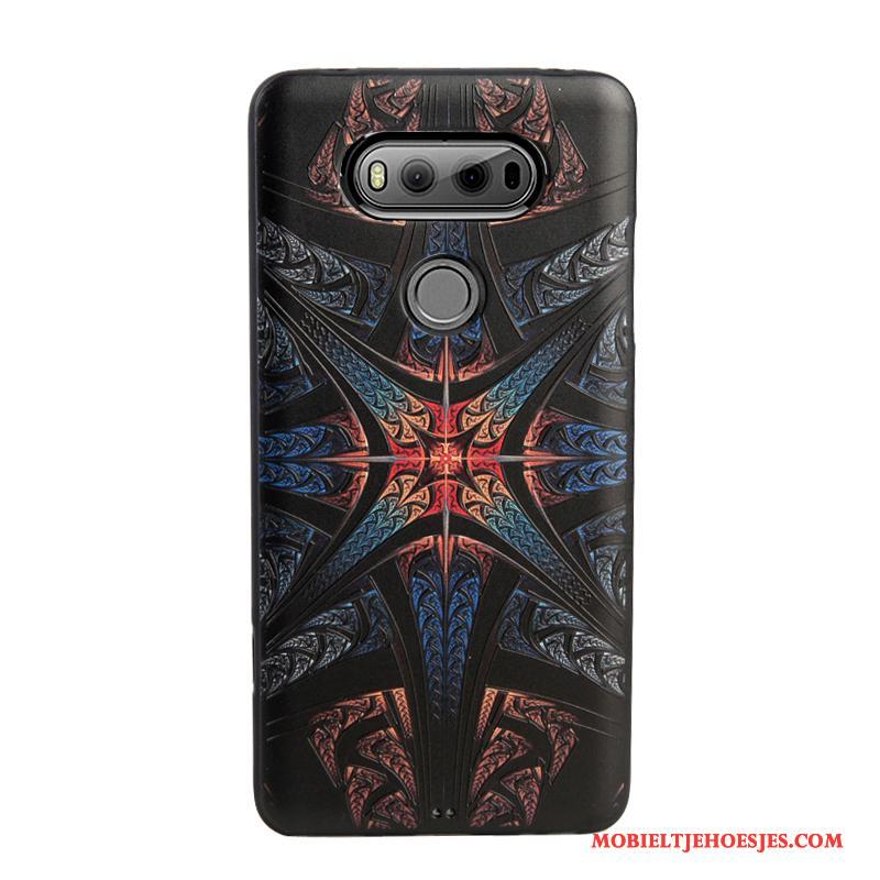 Lg V20 Hoesje Mobiele Telefoon Hoes Zacht Hanger Anti-fall All Inclusive Siliconen