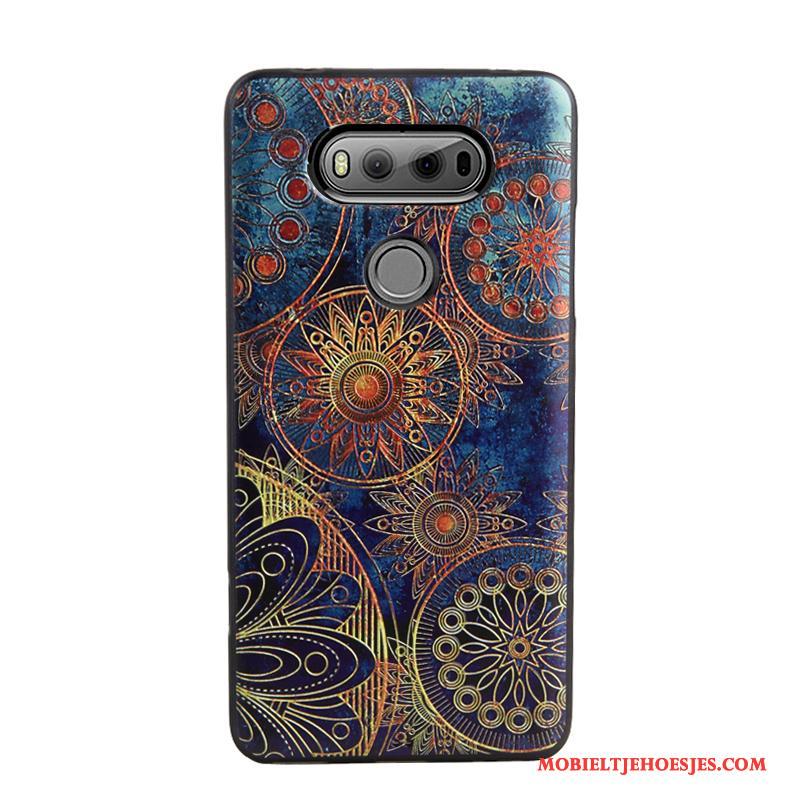 Lg V20 Hoesje Mobiele Telefoon Hoes Zacht Hanger Anti-fall All Inclusive Siliconen