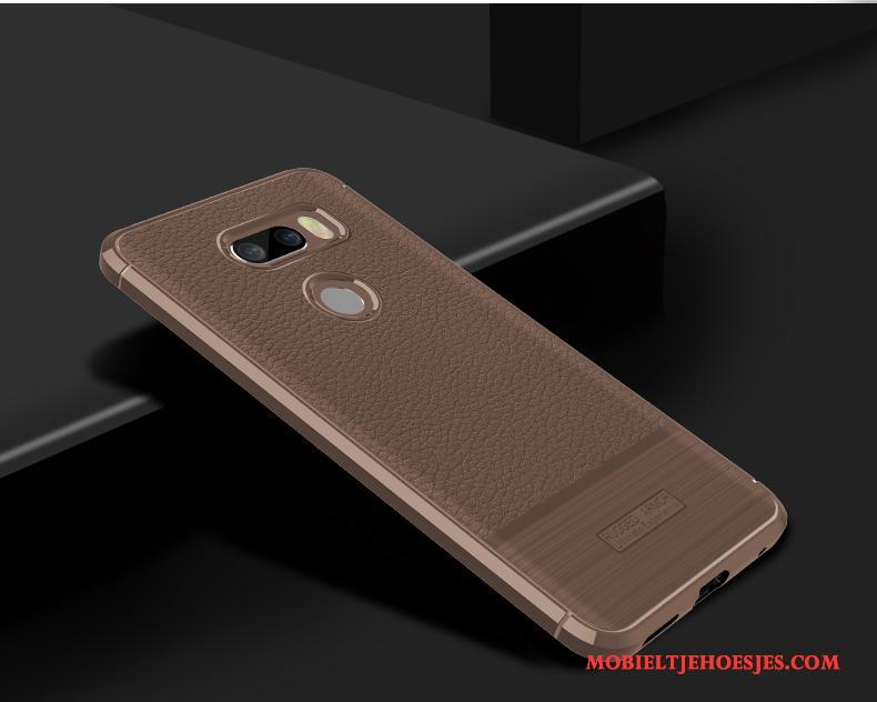 Lg V30 Hoesje Ster Anti-fall Bescherming All Inclusive Hoes Zacht Siliconen