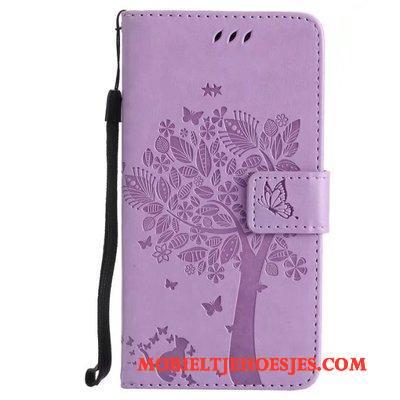 Lg X Power Folio Anti-fall Portemonnee Hoes Groen Zacht Hoesje Telefoon