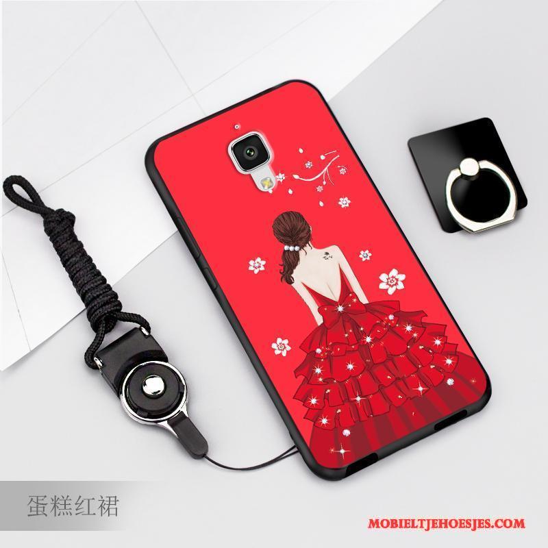 Mi 4 Hoesje Bescherming Hanger Mini Mobiele Telefoon Siliconen Hoes Trend