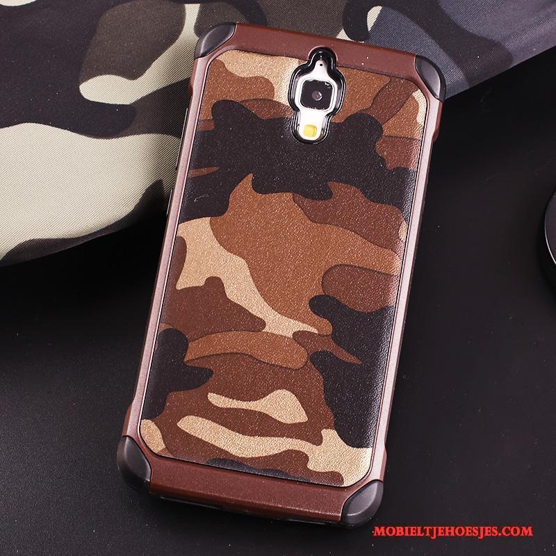 Mi 4 Ring All Inclusive Hoes Hoesje Telefoon Camouflage Anti-fall Mini