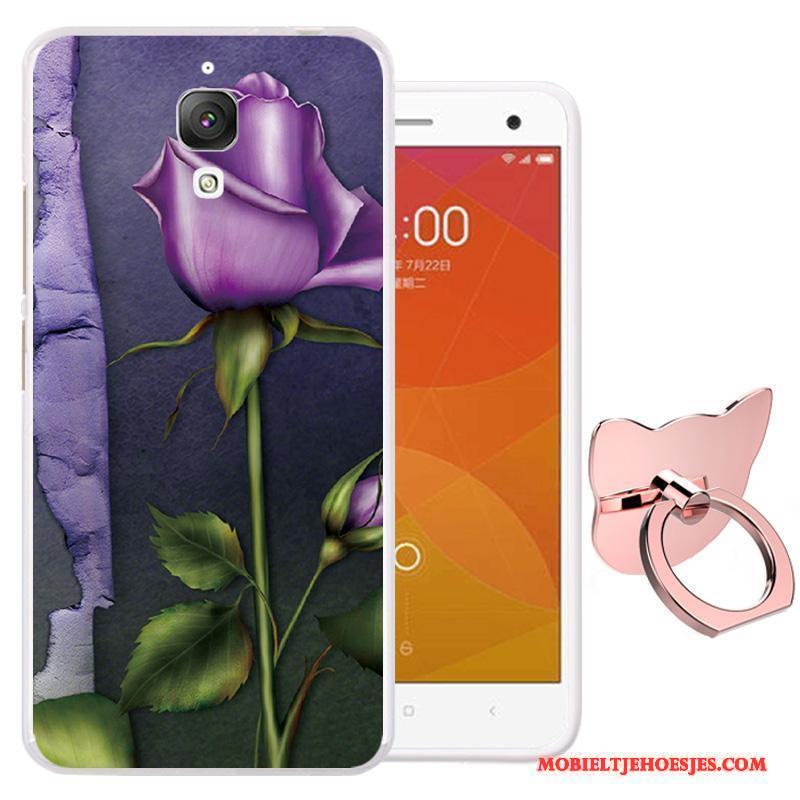 Mi 4 Spotprent Roze Mini Hoesje All Inclusive Mobiele Telefoon Siliconen