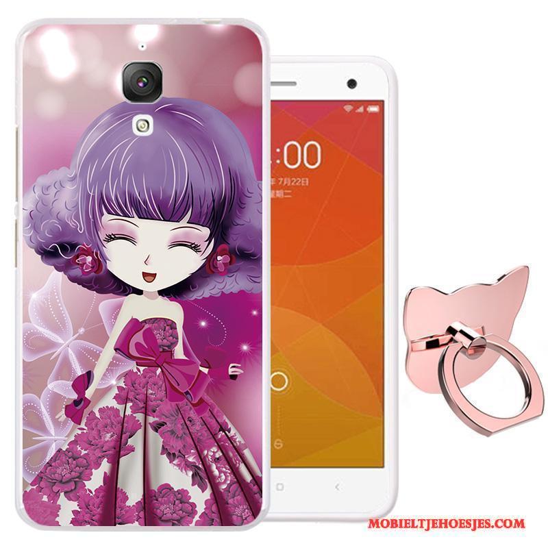 Mi 4 Spotprent Roze Mini Hoesje All Inclusive Mobiele Telefoon Siliconen