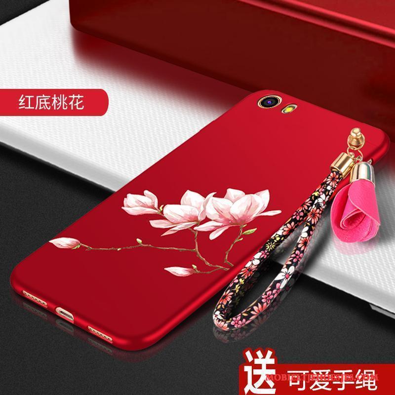 Mi 5 Bescherming Rood Anti-fall Mini Hanger Hoesje Telefoon